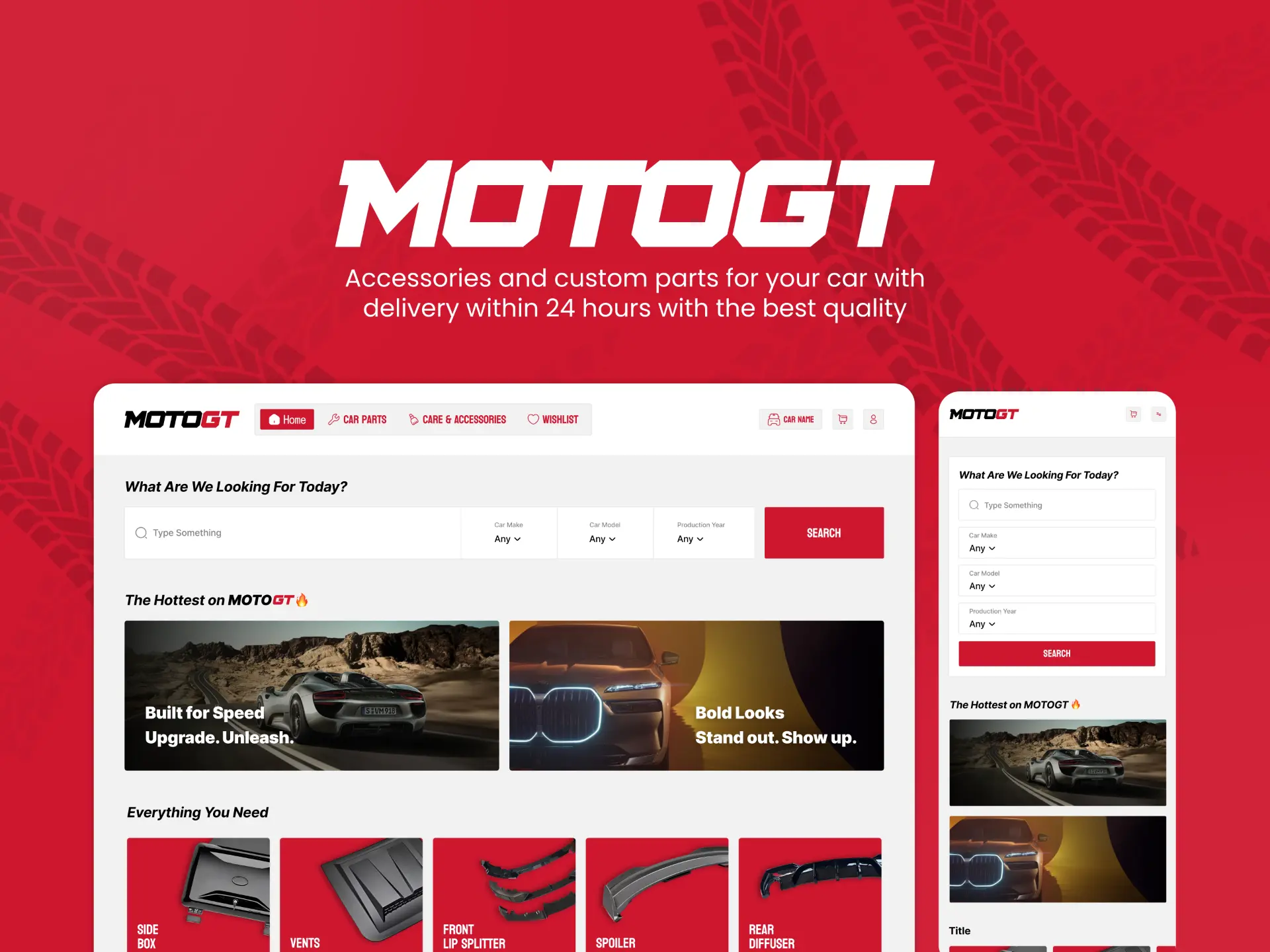 MotoGT project by Stroom Studio