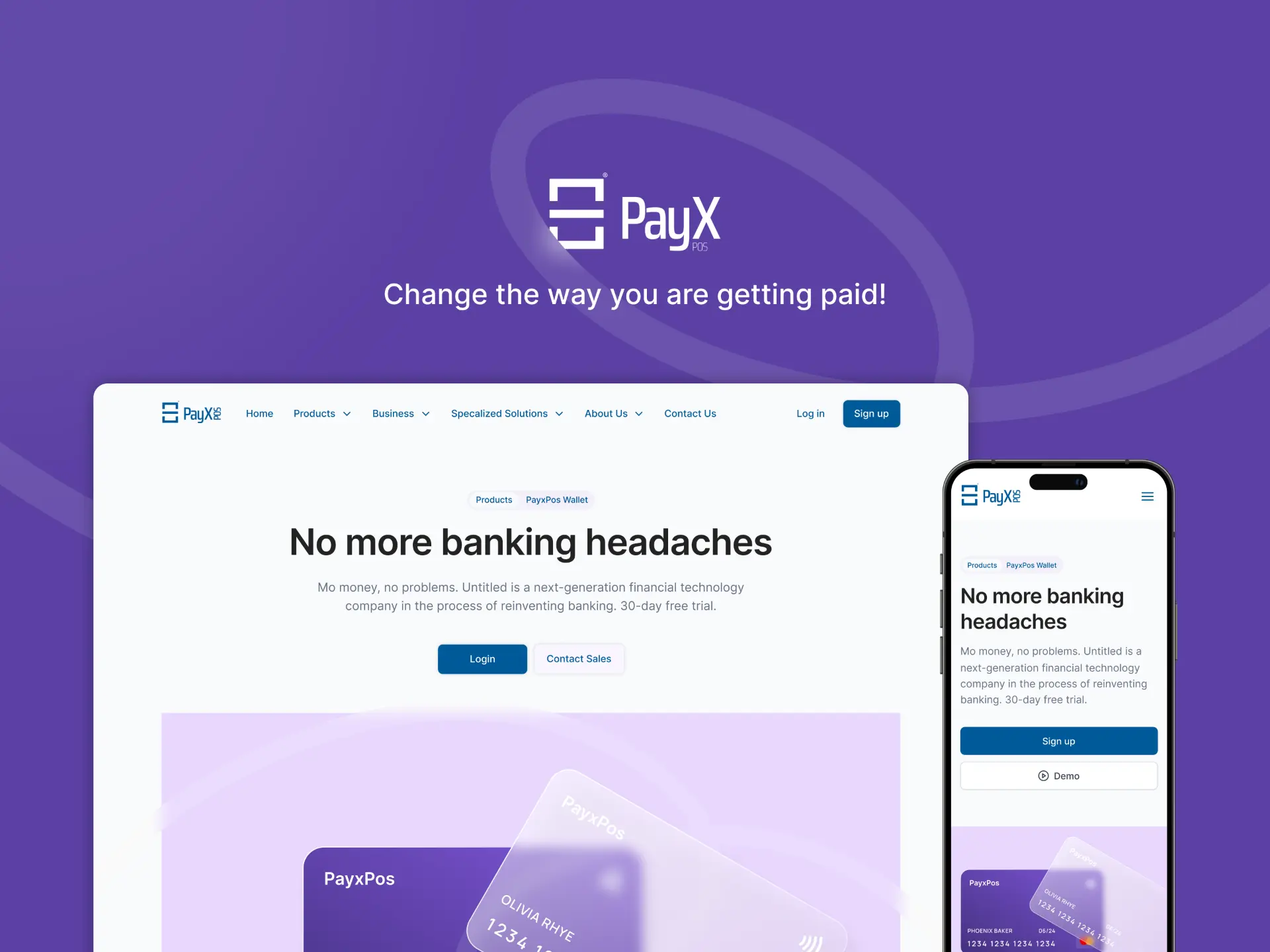 PayxPos project by Stroom Studio
