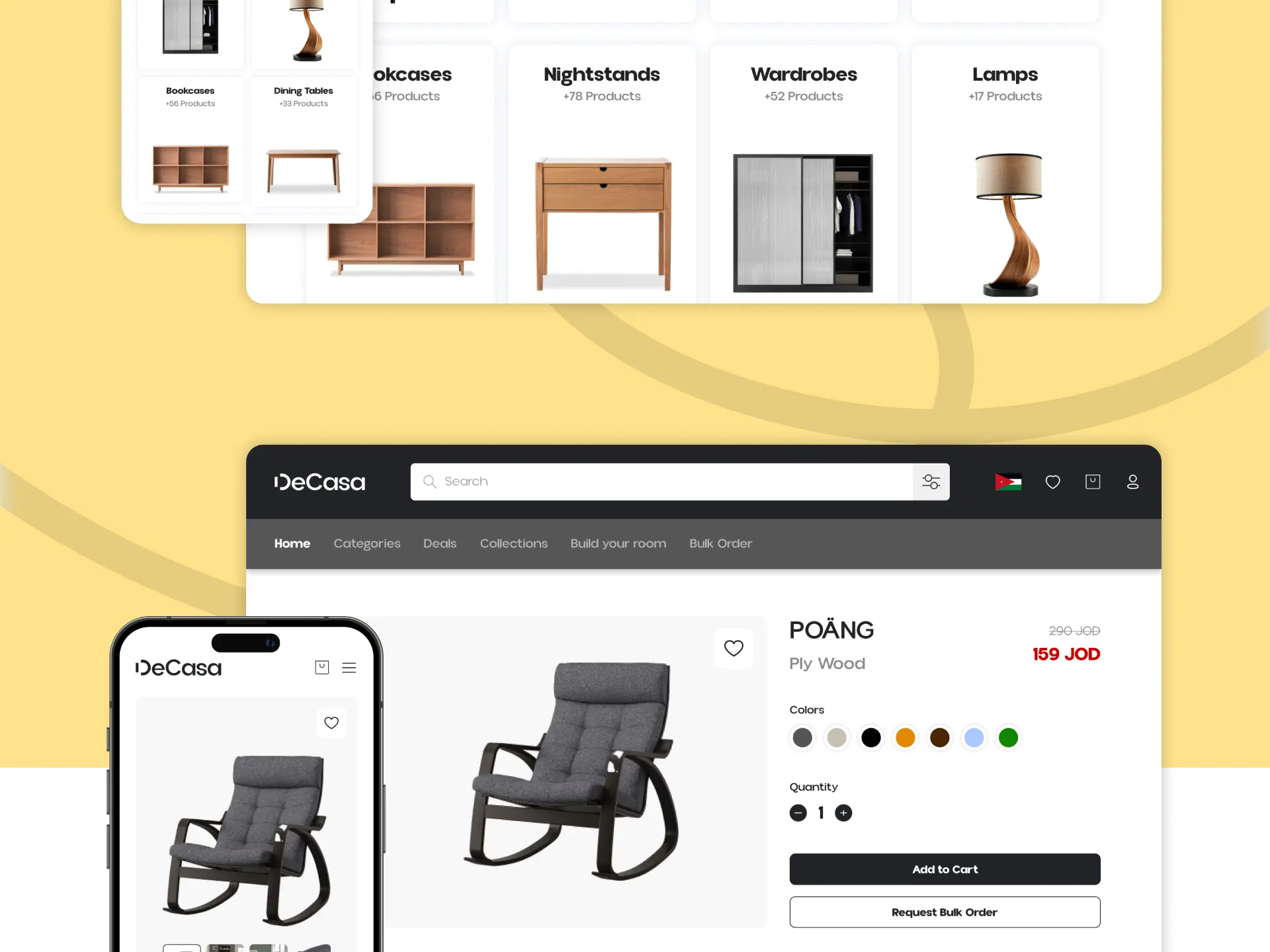 Decasa interface design by Stroom Studio, view 8