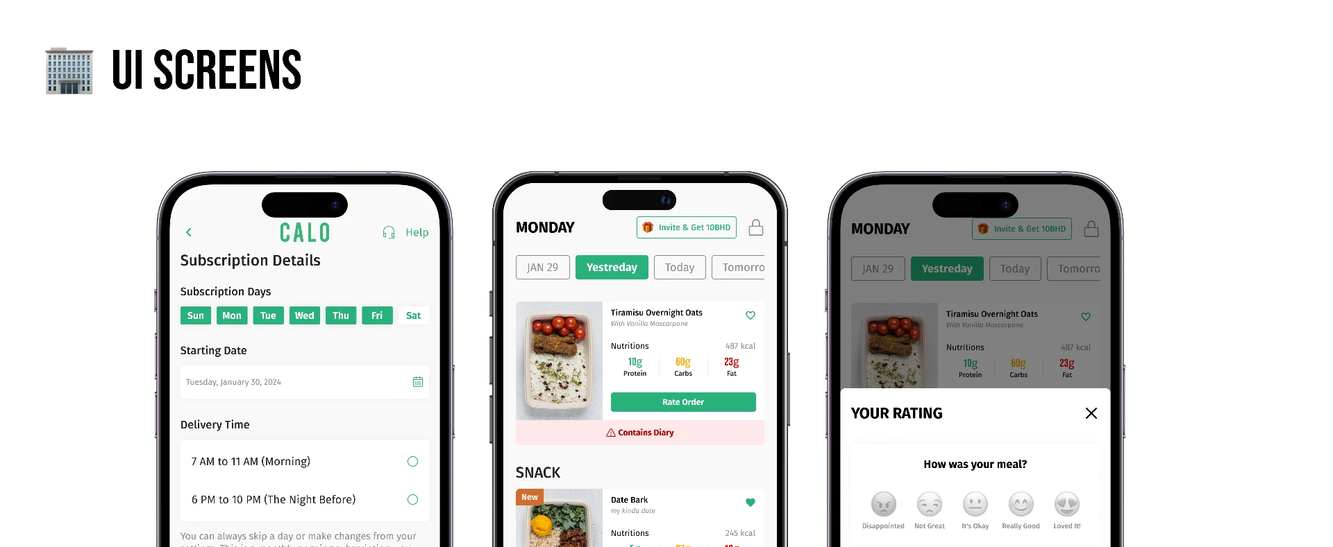 Calo interface design by Stroom Studio, view 27
