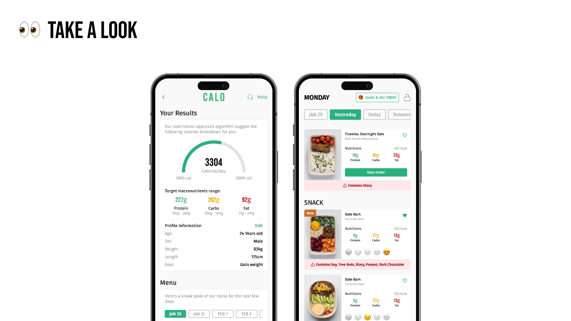 Calo interface design by Stroom Studio, view 37