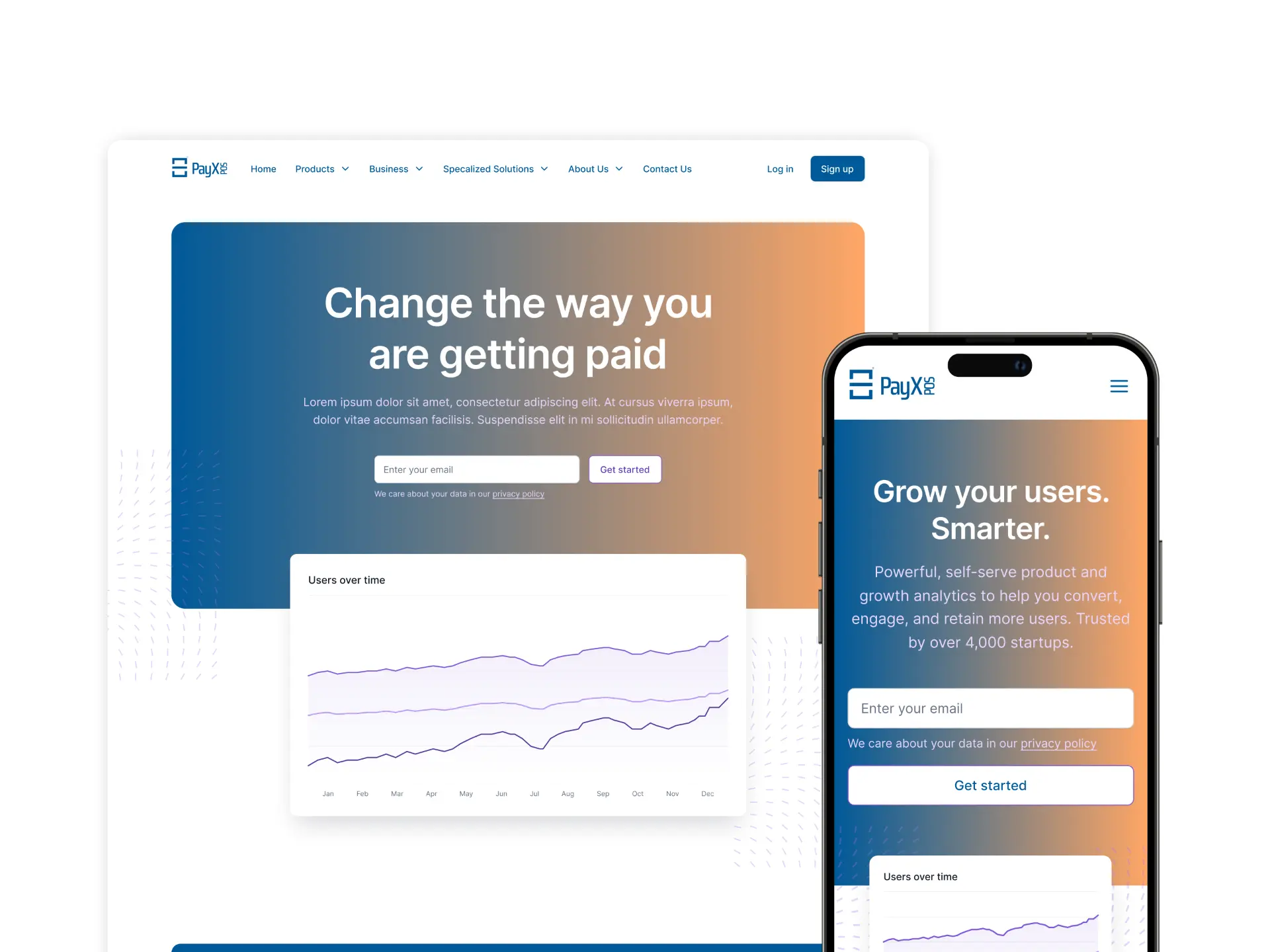 PayxPos interface design by Stroom Studio, view 6