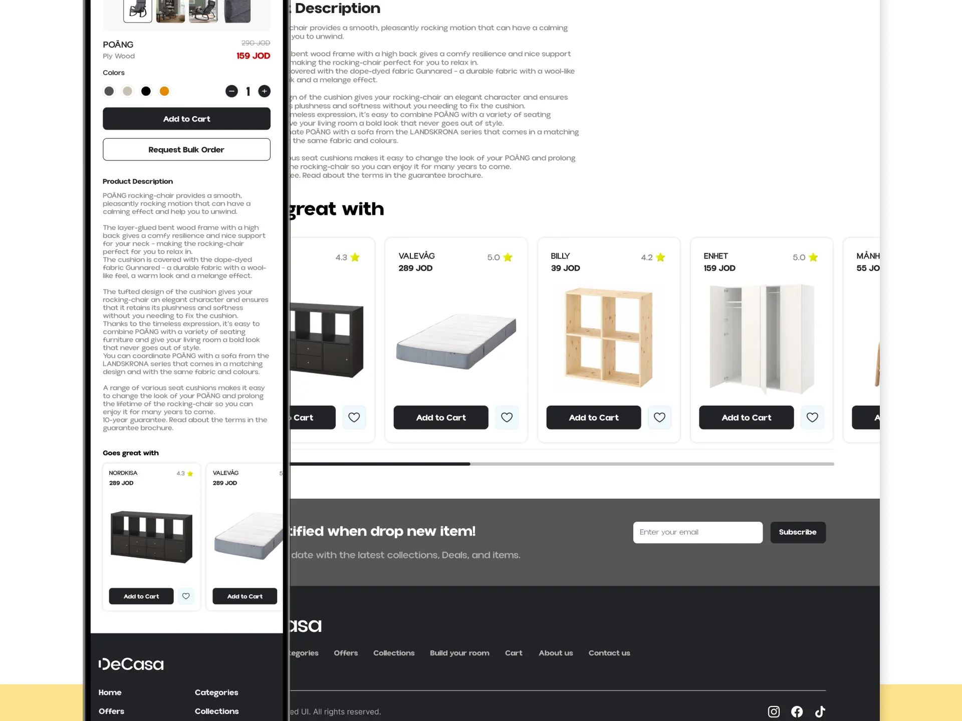 Decasa interface design by Stroom Studio, view 9