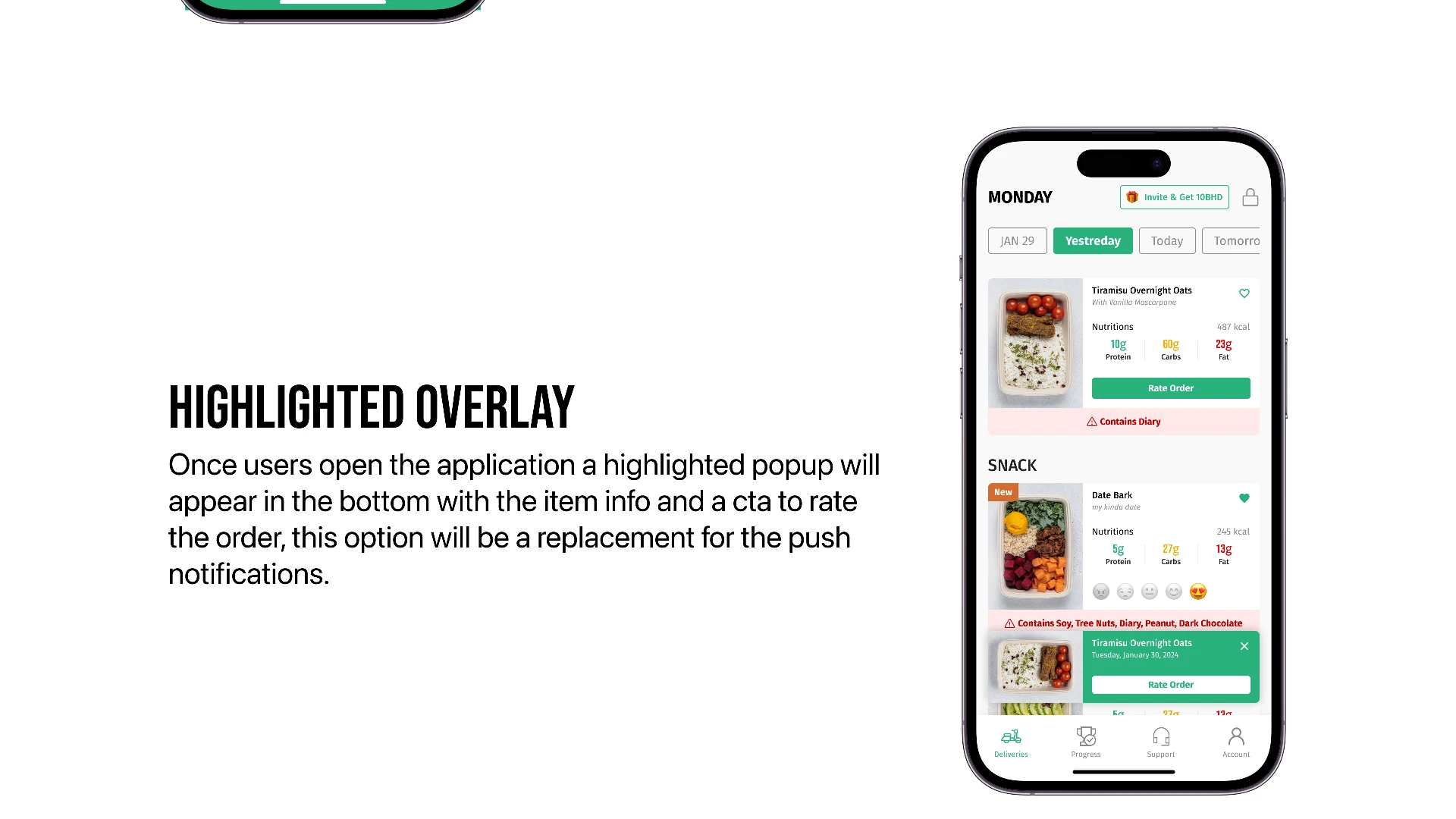 Calo interface design by Stroom Studio, view 33